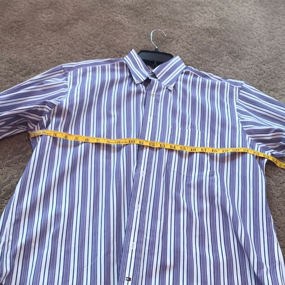 3/$20 🦋 Tommy Hilfiger Striped Button Down Shirt - Picture 6 of 7